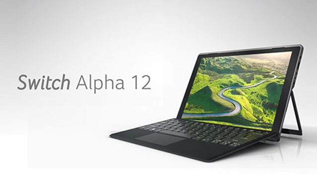 Стартовали продажи нового планшета Acer Switch Alpha 12